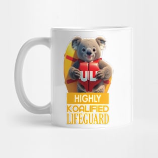 Just a Highly Koalified Lifeguard Koala 2 Mug